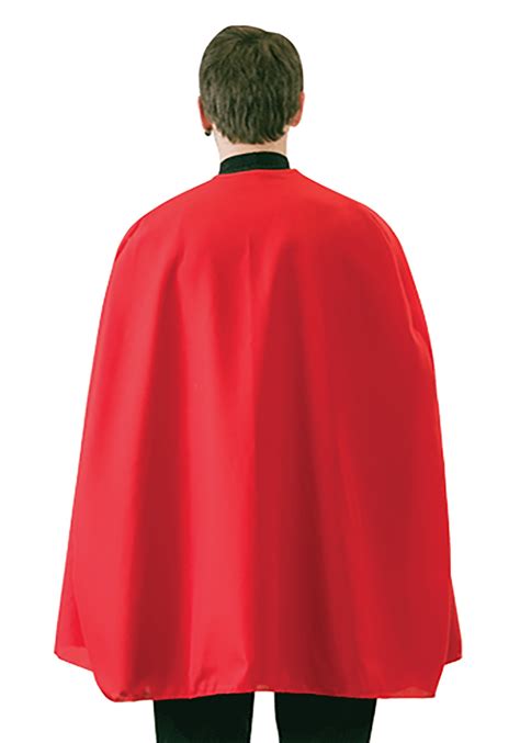 Red Superhero Adult Cape