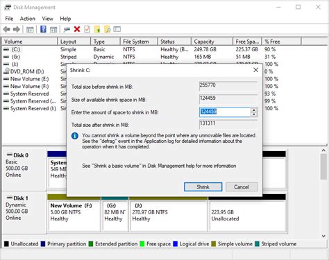 Can't Shrink Volume on Windows 10! Here Are Solutions! - MiniTool Partition Wizard