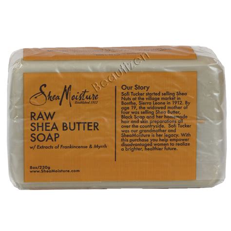 Shea Moisture Raw Shea Butter Soap 8 oz - Shopolle.com