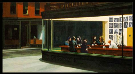 Another parody/reinterpretation of "Nighthawks" by Edward Hopper. | Edward hopper, Edward hopper ...