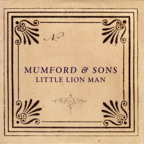 Mumford & Sons - Little Lion Man (2009, Cardboard sleeve, CD) | Discogs