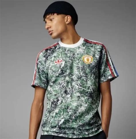 MANCHESTER UNITED ADIDAS Originals Stone Roses Icon Top XXL NEW 2XL IN HAND £75.00 - PicClick UK