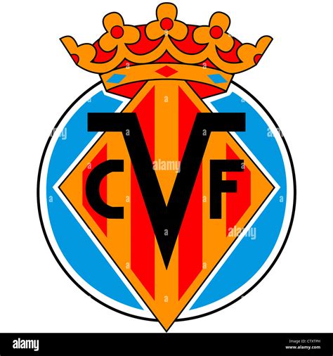 Logo of Spanish football team Villarreal CF Stock Photo - Alamy