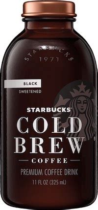 Caffeine in Starbucks Bottled Cold Brew