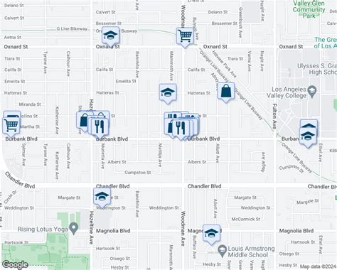 Los Angeles Valley College Map - Maping Resources