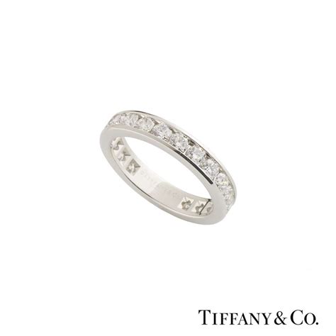 Tiffany & Co. Platinum Diamond Wedding Band 1.98ct G-H/VS2 | Rich Diamonds