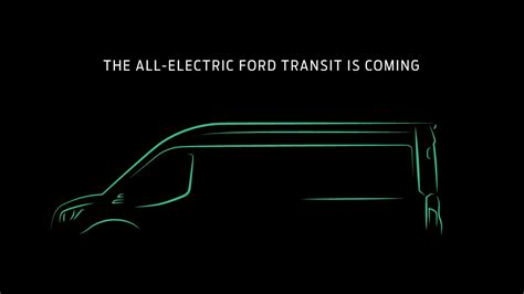 Ford announces all-electric Transit van for USA