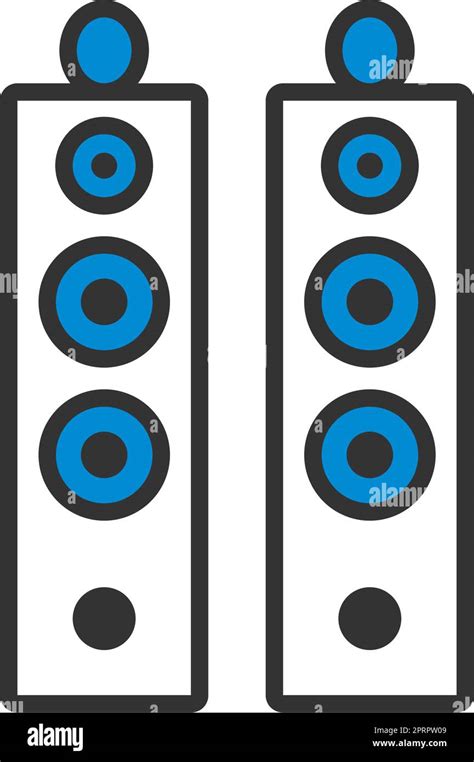 Audio System Speakers Icon Stock Vector Image & Art - Alamy