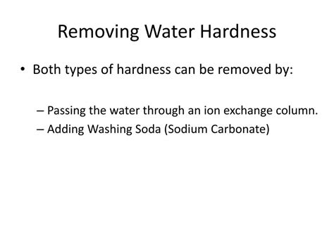 PPT - Water Hardness PowerPoint Presentation, free download - ID:2529744