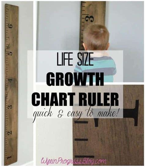 Life Size Ruler: A 6 Ft Growth Chart For Your Child