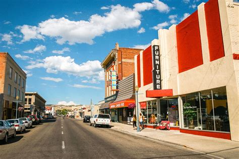 Antique Row in Pocatello, Idaho - Yellowstone National Park