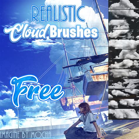 Free realistic cloud brushpack! | Procreate brushes free, Free brush, Procreate