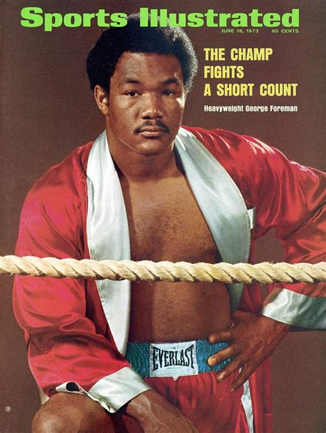 George Foreman, Heavyweight Boxing Sports Illustrated Cover by Sports Illustrated