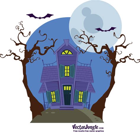 haunted house chibi - Clip Art Library