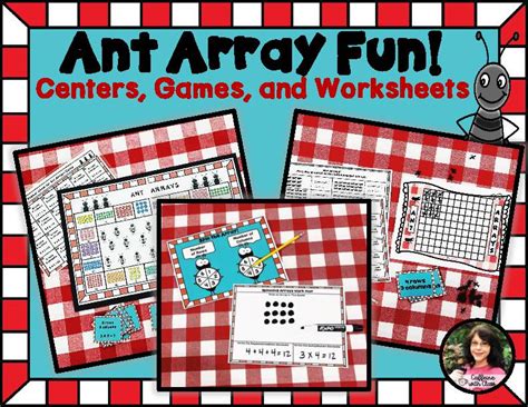 Array Games, Centers, and Worksheets - Classful