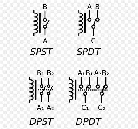 Electronic Symbol Relay Electrical Switches Circuit Diagram Schematic ...