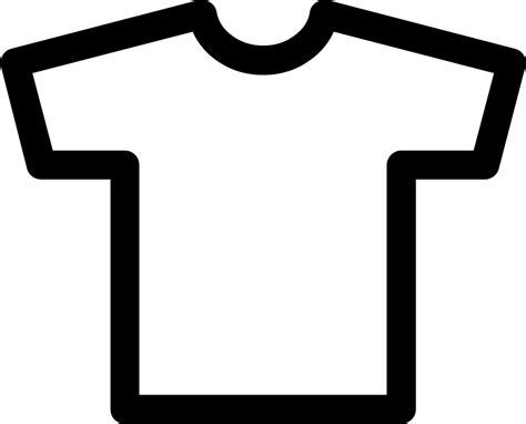 Collection of Tshirt PNG Outline. | PlusPNG