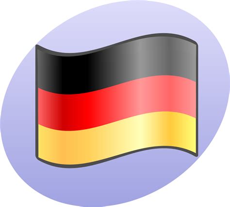 P German Flag - Flag Clipart - Full Size Clipart (#732231) - PinClipart