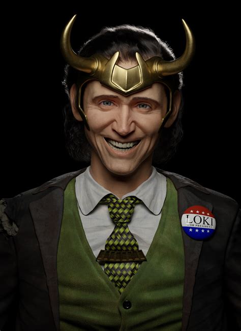 President Loki (revamped) - Finished Projects - Blender Artists Community