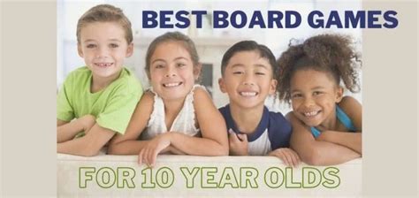 Best Board Games for 10-Year-Olds