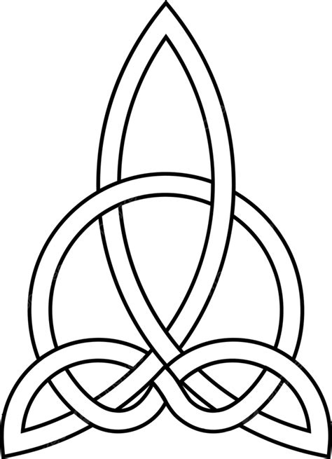 Celtic Knot Harmony Carving Triquetra, Celtic Drawing, Celtic Sketch, Carved Knot Irish PNG and ...