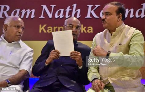 Presidential Candidate Ram Nath Kovind In Bengaluru For Campaign Photos ...