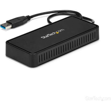 StarTech USB to Dual DisplayPort Mini Docking Station - Dual 4K 60Hz - GbE - USB 3.0 - Walmart ...