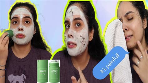 Amazon Green Tea Mask Stick Review | Green Tea Cleansing Mask | Green Tea Mask Stick 💁💁💁 - YouTube