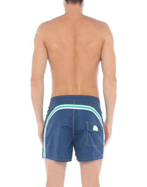 Sundek Synthetic Swimming Trunks in Dark Blue (Blue) for Men - Lyst