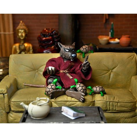 NECA TMNT Mirage Comics Master Splinter Action Figure Pre-Order ...