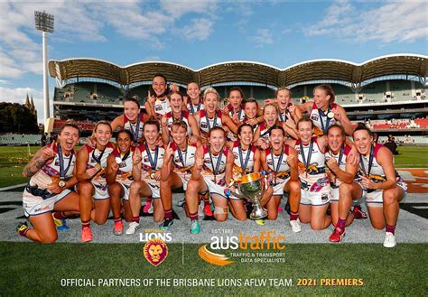 Brisbane Lions Women's Team Thankful For Austraffic Sponsorship ...