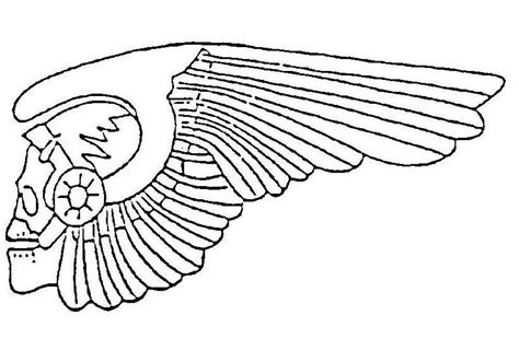 Hells Angels Logo Stencil