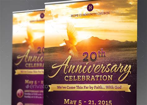 Church Anniversary Banner Template » Godserv Designs