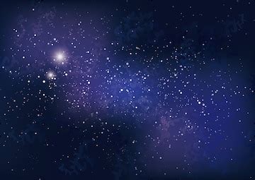 Premium Vector | Milky Way Galaxy Background With Stars And Nebula.