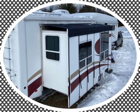 Custom RV Slide Out Awning for Pop Outs 6ft - 14ft | eBay