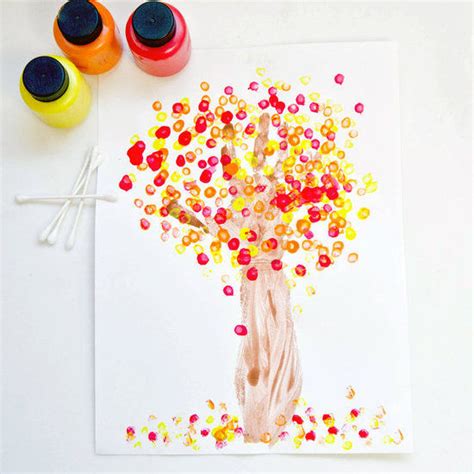 Handprint Fall Tree Craft Pictures, Photos, and Images for Facebook, Tumblr, Pinterest, and Twitter