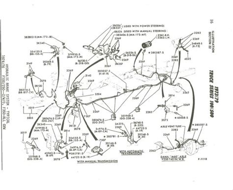 Ford Ranger Brake Line Diagram