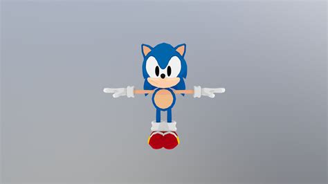 sonic the hedgehog - 3D model by leo.griffinbaker (@soncboy203874 ...