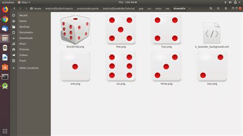 DND Dice Roller Android App tutorial with source code