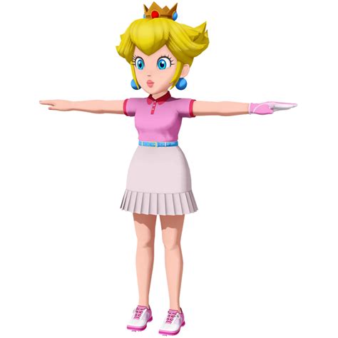 Mario Golf Super Rush: Princess Peach by SupNovaChan17 on DeviantArt