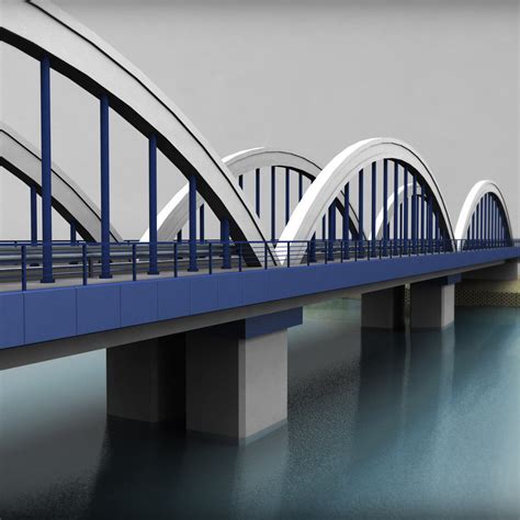 Arch Bridge 3D model | CGTrader