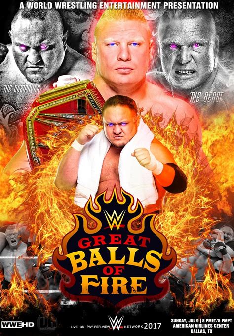 WWE Great Balls of Fire 2017 (2017) - Posters — The Movie Database (TMDb)