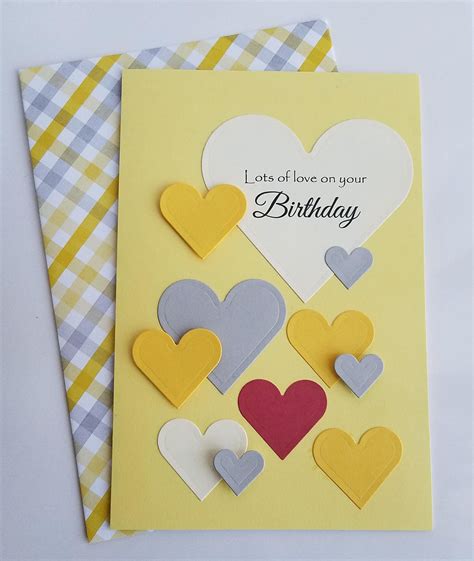 Handmade Birthday Card Handmade Card Greeting Card Handmade - Etsy Canada