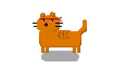 Kitten pixel art