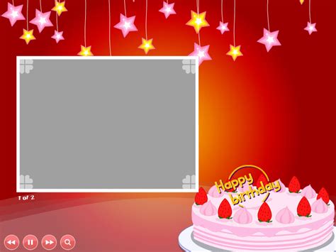 birthday wishes ppt template - Clip Art Library