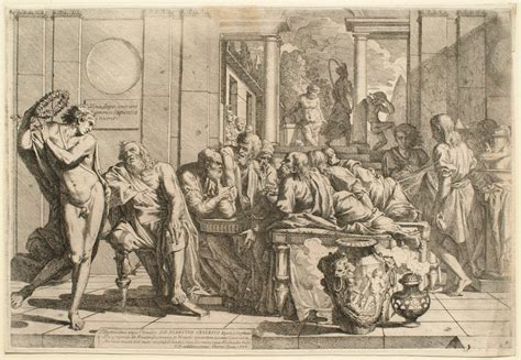 Seven Sages of Greece Discoursing around a Table