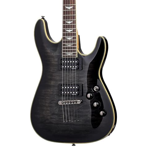 Schecter Guitar Research Omen Extreme-6 Electric Guitar See-Thru Black | Guitar Center