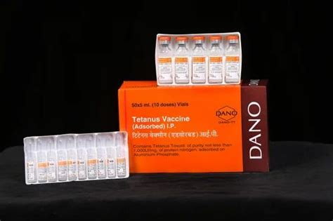 Tetanus Toxoid Vaccine at best price in Hyderabad by Dano Vaccines & Biologicals Private Limited ...