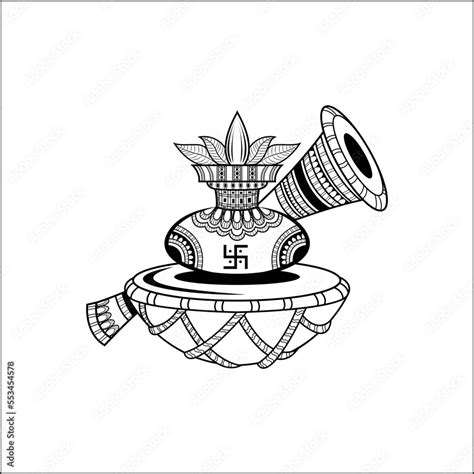 Kalash Vector Design Images Indian Pot Kalash Kalash Clipart Kalash ...