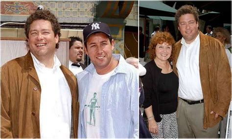 Comedic actor Adam Sandler and the adorable Sandler's family